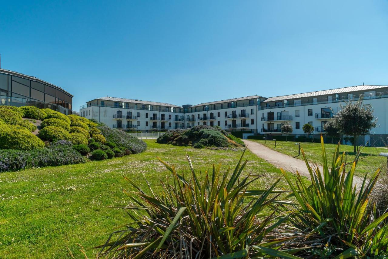 Les Thermes 530 - Vue Mer A 100M De La Plage กงการ์โน ภายนอก รูปภาพ